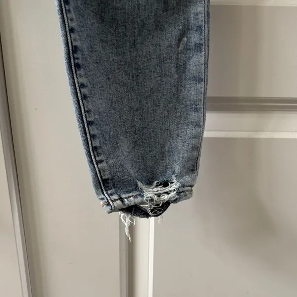 Abercrombie Curve Love Super Skinny Ankle Jeans Size 28 6S Light Blue Wash - Image 7