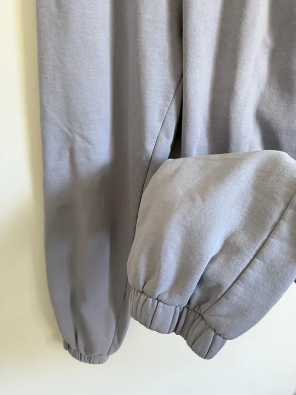 Brandy Melville John Galt Joggers Size Small Sweatpants Gray Purple Blue NWOT - Image 5