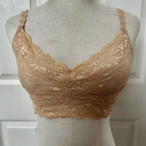 Cosabella tan Sweetie SOFT lace Bra - Image 2