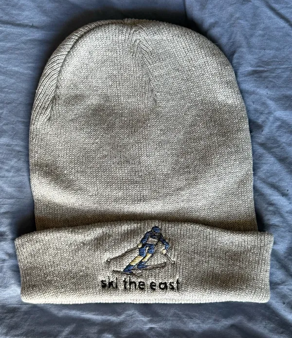Ski The East Custom Embroidered Winter Hat - Image 2