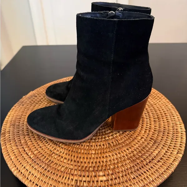 Kork Ease Black Suede Ankle‎ Boots - Image 3