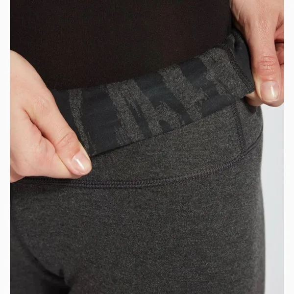 Lysse Reversible Leggings Size‎ XL Black/Gray Athleisure- Dark Woods - Image 2