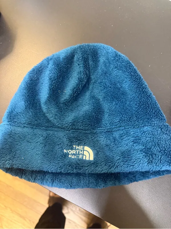 The North Face Blue Fleece Beanie - Image 5
