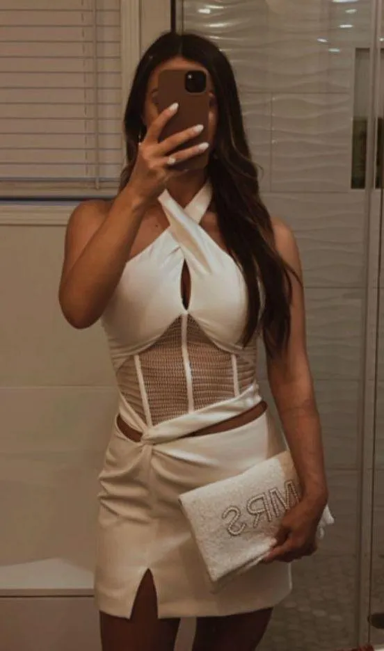 Sabo Skirt White Dress - Image 4