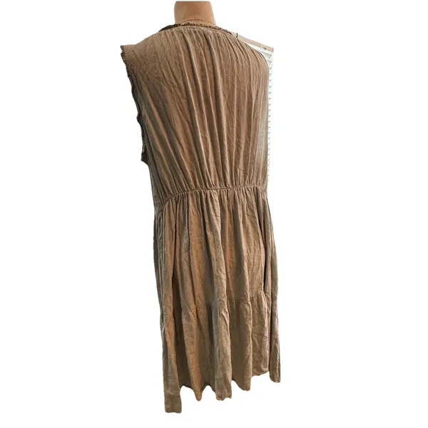 Indigo Soul Boho Sage Green Summer Dress Xl summer dress, workwear - Image 3