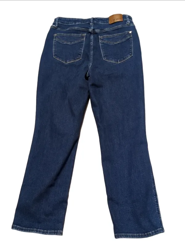 Judy Blue High Waist "Tummy Control" Classic Straight Jeans 88575 Sz. 13/31 - Image 9