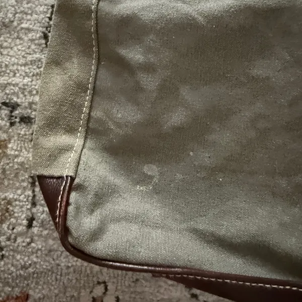 Myra Bag Canvas Leather Shoulder Bag Boho Southwestern Tote‎ Purse - Image 6