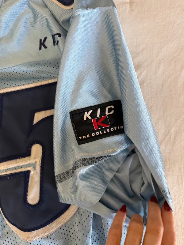 Vintage blue KIC jersey Size XL - Image 4
