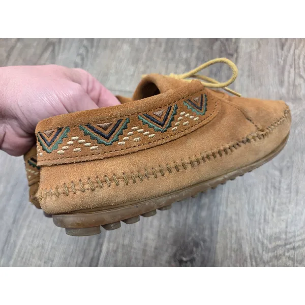 Minnetonka Mosaic Boot Urban Wanderer Suede Leather Shoes Women's 7.5 - Image 8