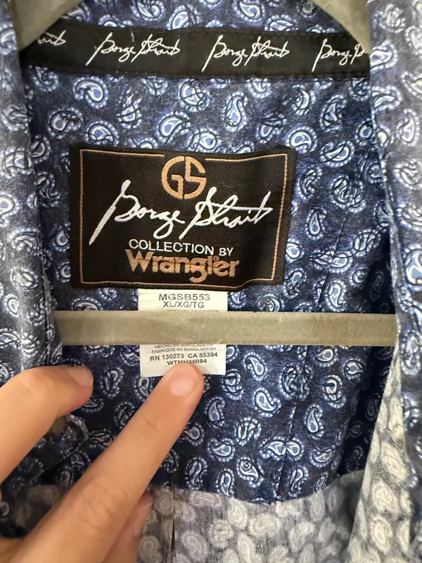 Wrangler Men’s Button-Up - Image 2