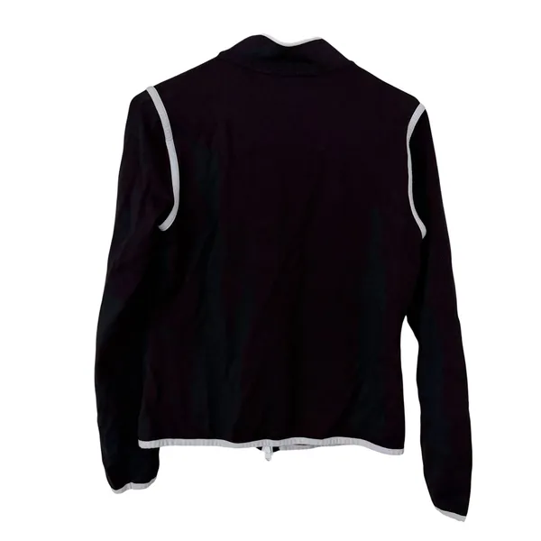 Tilley Jacket Womens Medium Black Tilley Loves Golf Full Zip Mock Neck Active - Image 10