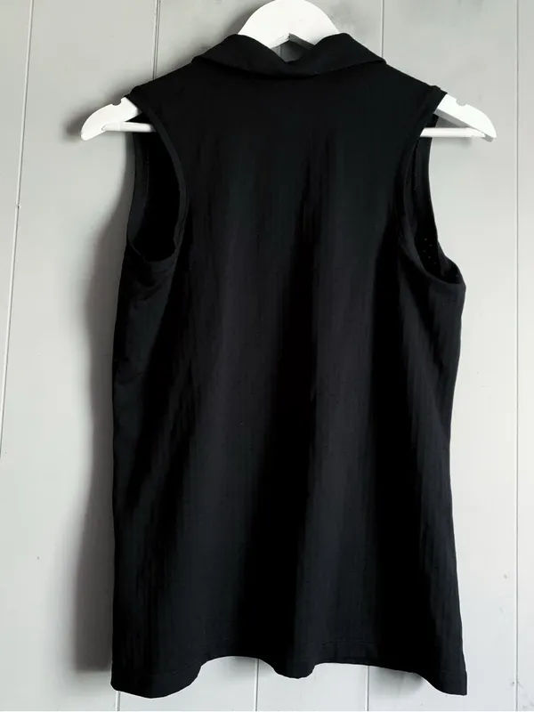 NIKE Women's Victory Sleeveless Swoosh Golf Polo M - Image 3