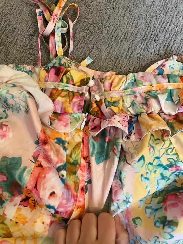 Mini dress Yellow - Image 3