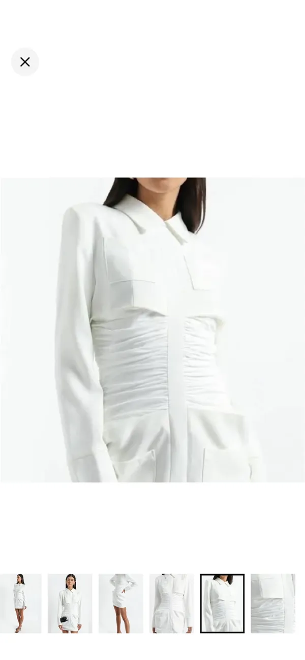 Lioness “The Sweetest Thing” White Minidress | Size S - Image 9