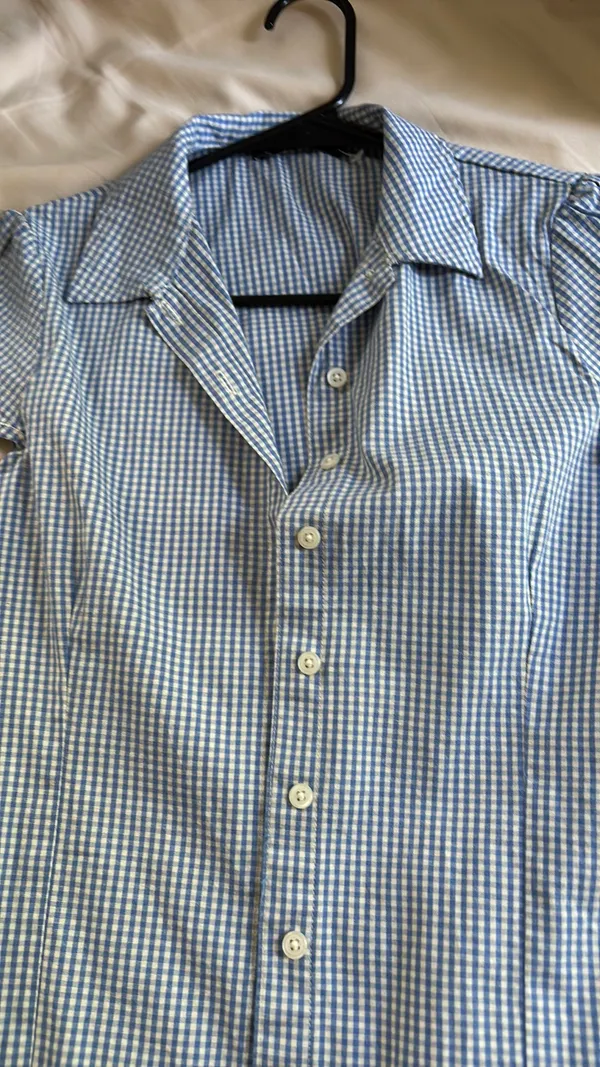 Brandy Melville fitted button up top  - Image 2