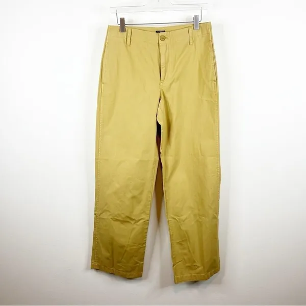 J.Crew Sailor Heritage‎ Relaxed Fit Pants Women's Size 25 Tan Coastal Chic - Image 2