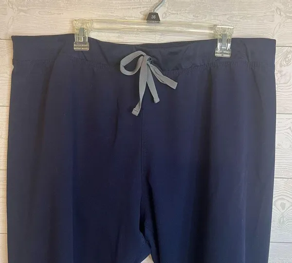 FIGS “Livingston” navy scrub pants Size XXL Petite - Image 3