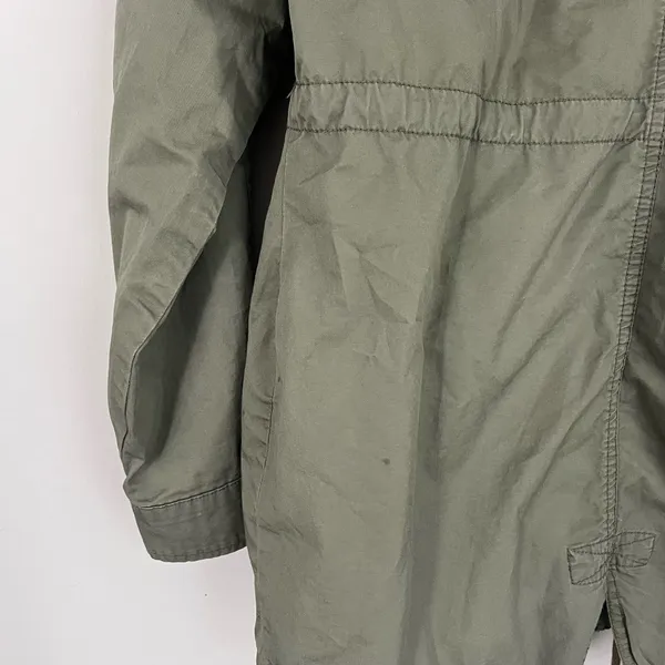Sebby Army Green Utility Hooded Jacket Size Medium   - Image 5