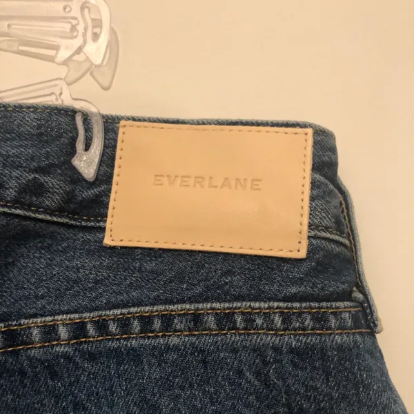 Everlane Curvy Cheeky Jean High Rise Women Size 29 Blue Denim Stretch Jeans - Image 4