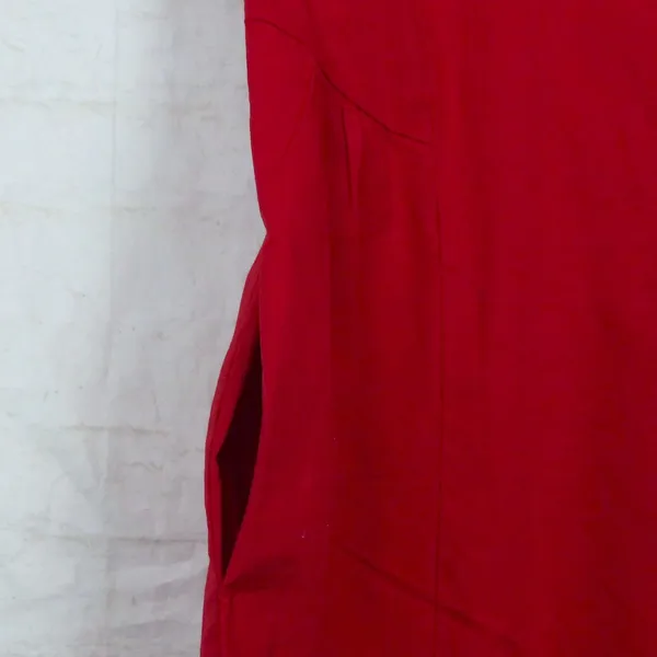 Show Me Your Mumu Allegra Midi Dress Womens M Red Spaghetti Strap Pockets FLAW - Image 7