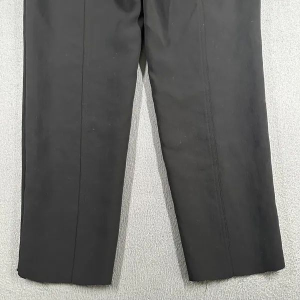 Wilfred‎ Pants Womens 0 Black Paperbag Waist Crepe Crop Elastic Waist Pockets - Image 16