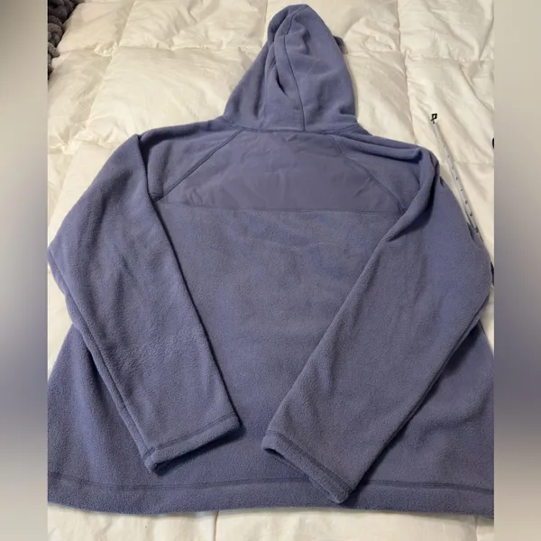 Bass Outdoor Quarter Zip Fleece Women's Hoodie - NWT - Size L - Image 5
