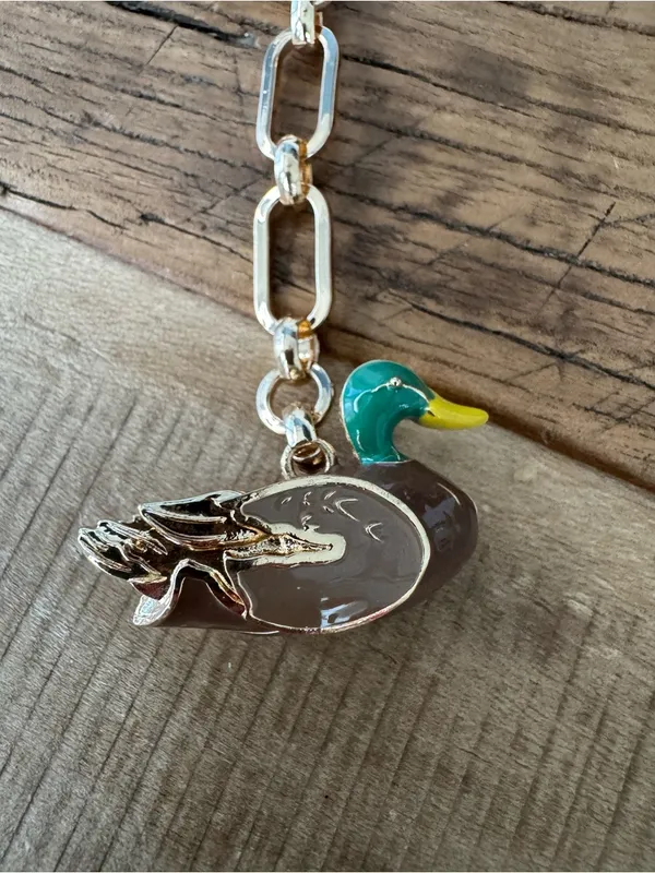 🦆NWOT Anthropologie Splash Duck Bag Charm ~ HTF SOLD OUT 🦆 - Image 4