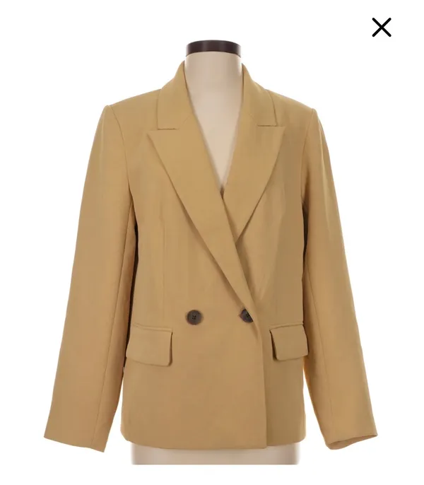 Blazer beig a new day size s - Image 6