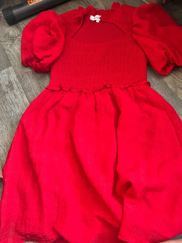 Elliatt Anatola Dress, Red Size S $289 - Image 9