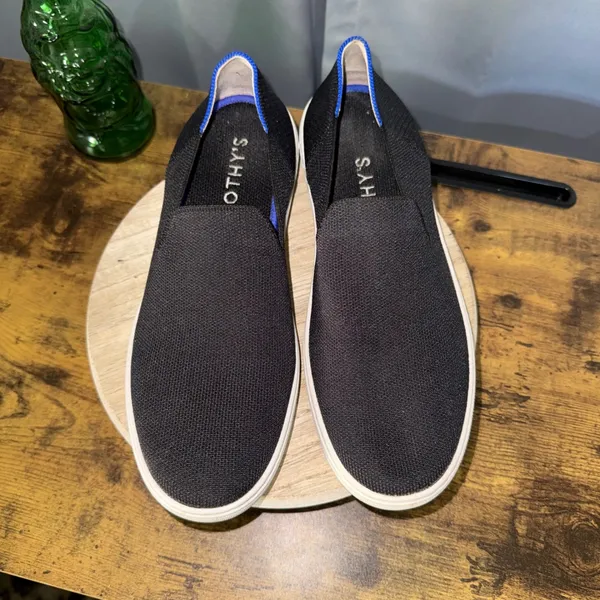 Rothy's The Original Sneaker Navy Blue Women 9 Slip On Casual Comfort Washable - Image 2