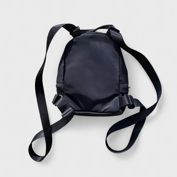 Lululemon Bag City Adventurer Backpack Micro Black+Silver Mini Bag Purse Soldout - Image 3