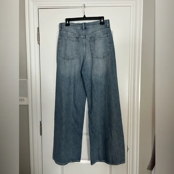 Madewell Superwide Leg Drawstring Jeans NWT - Image 3