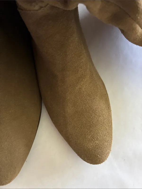 White Mountain Taupe Stretch Boots - Image 9