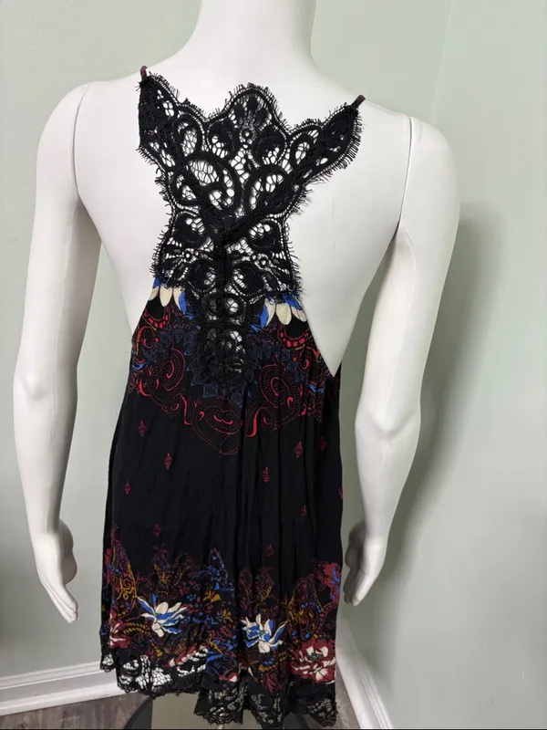 Free People Who's Sorry Now Slip Dress Size Small - Image 10