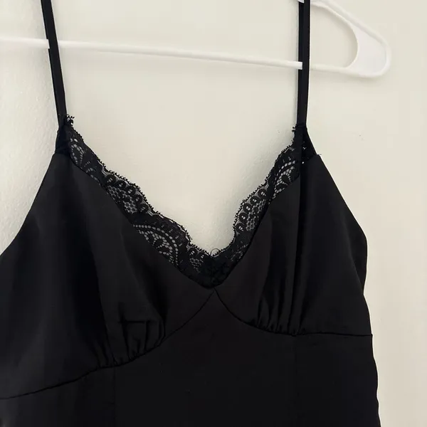Princess Polly Maple Mae Black Lace Mini Dress - Image 3