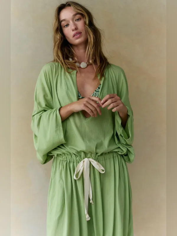 Free people elowen one piece jumpsuit NWT $78 margarita mix XS - Image 3