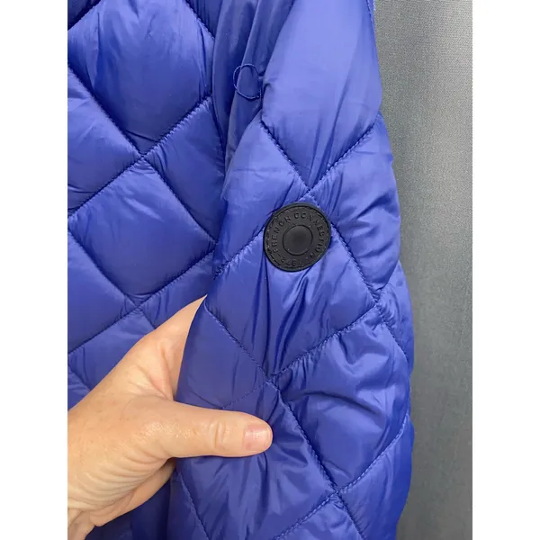 French Connection Women's Size S Blue Quilted Puffer Jacket, NWT (c4) - Image 4