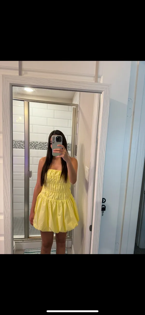 Hello Molly Bubble yellow dress - Image 4