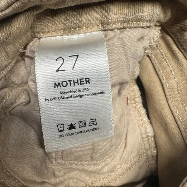 Mother The Looker Ankle Fray in Sweet Stripes size 27 - Image 8