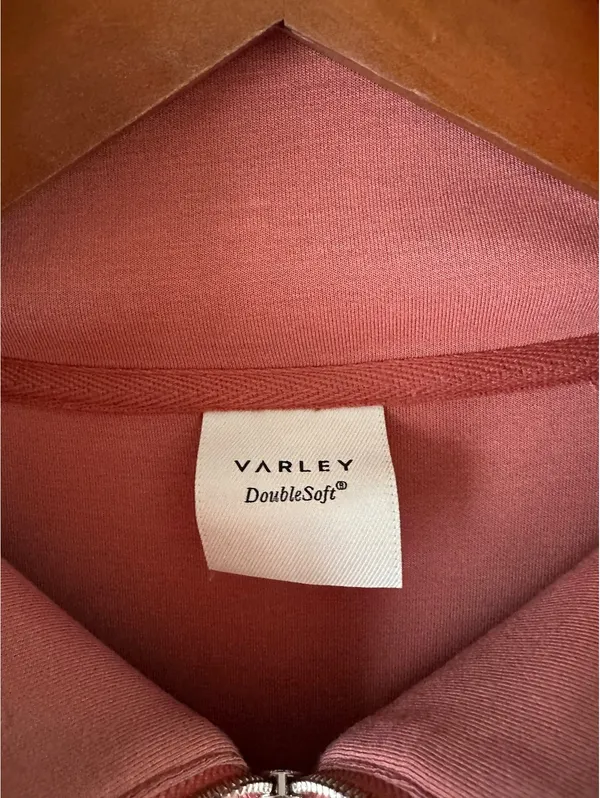 NWOT Varley DoubleSoft Magnolia 2.0 Half-Zip Tank in Canyon Rose Women’s Medium - Image 7
