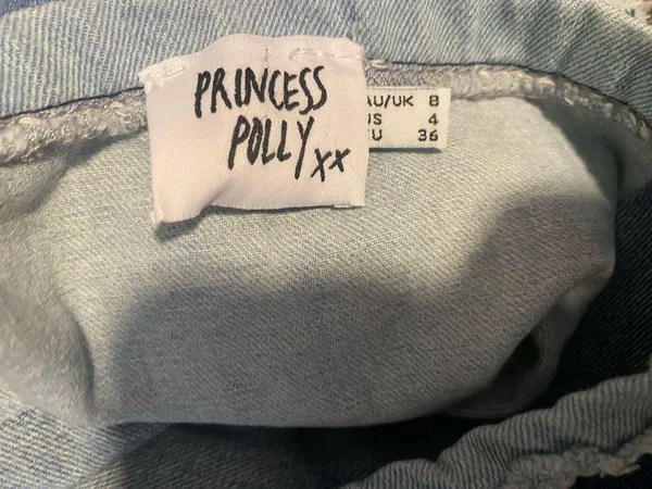 Princess Polly Denim Mini Skirt - Image 2
