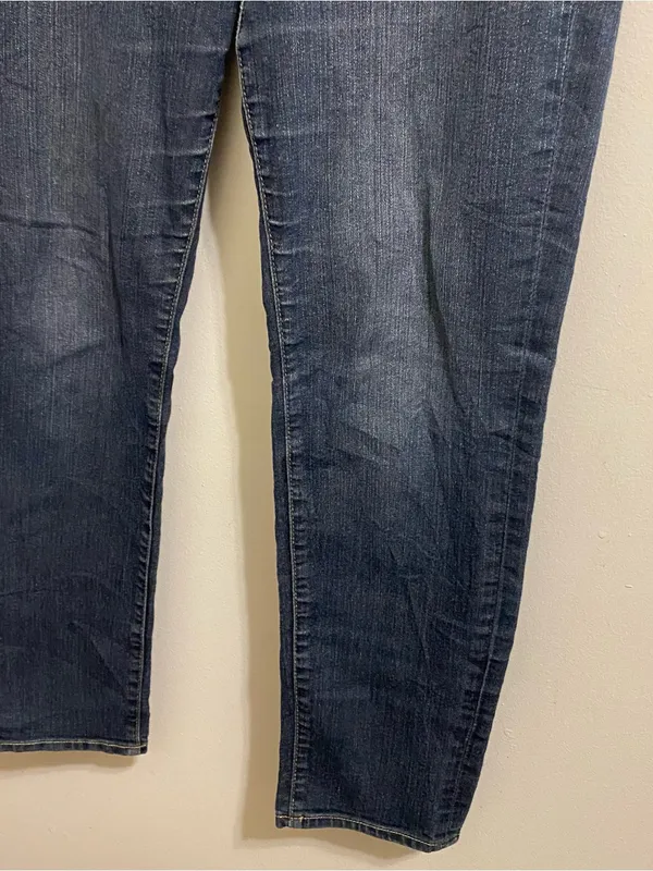 Paige Womens Size 28 31x29 31” Peg Skinny Jeans Blue Denim Cigarette Slim Leg Ma - Image 3