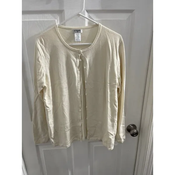 Liz Baker Button Up Sweater Size XL Tall New Without Tags - Image 3