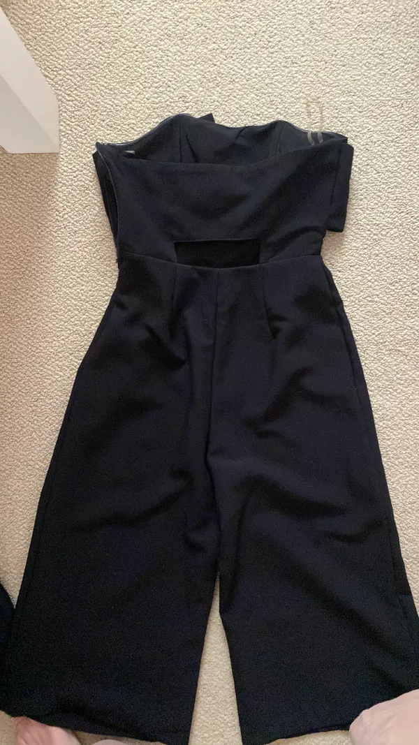 Boutique Formal Black Jumpsuit - Image 2