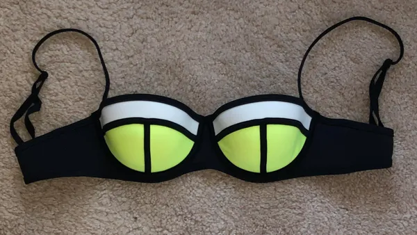 Triangl Poppy Black Neon Bikini Top - Image 2