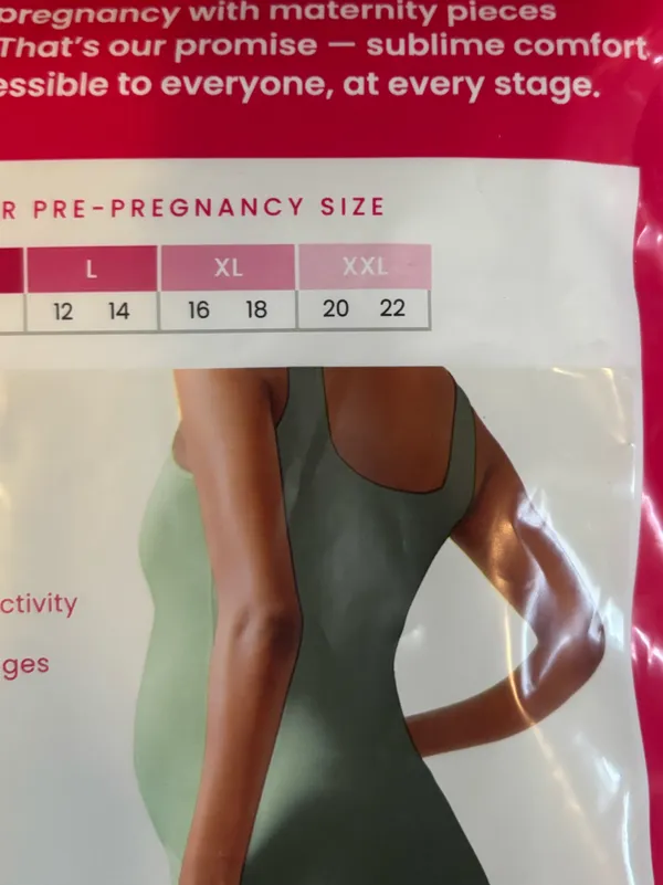 NEW Ingrid & Isabel For Every Belly Maternity Favorite Short Unitard sz XXL - Image 4