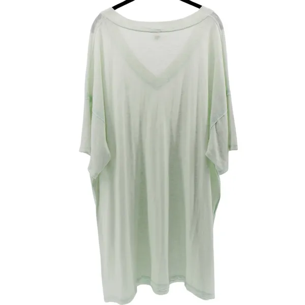 Free‎ People We The Free City Slicker Tunic Seafoam Green Coastal Oversized XS - Image 5