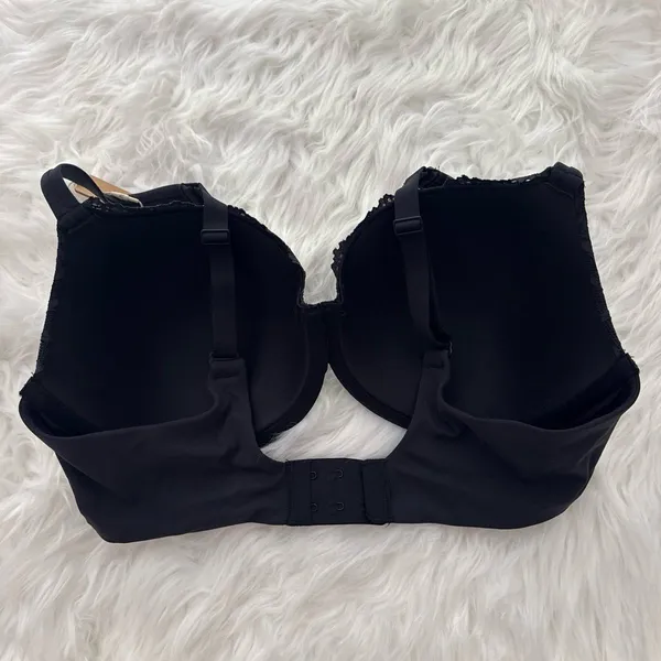 Skims Fits Everybody Lace T-shirt Bra Onyx Size 36D - Image 5