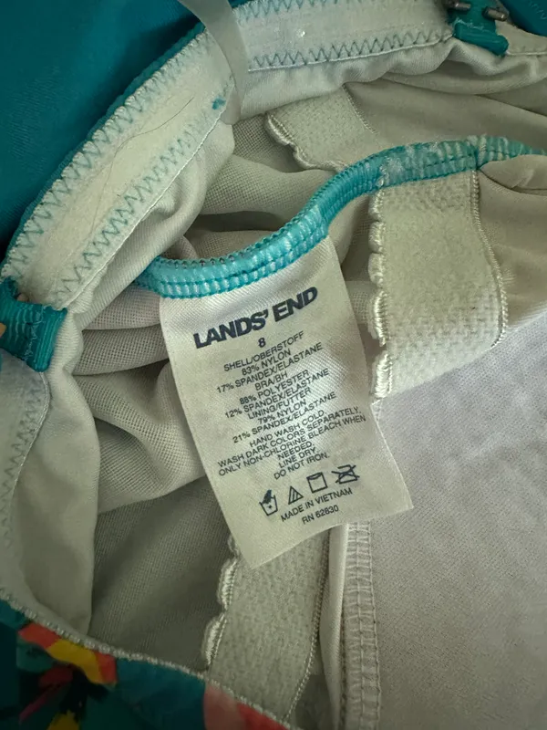 Lands End One Piece Swimsuit - Image 7