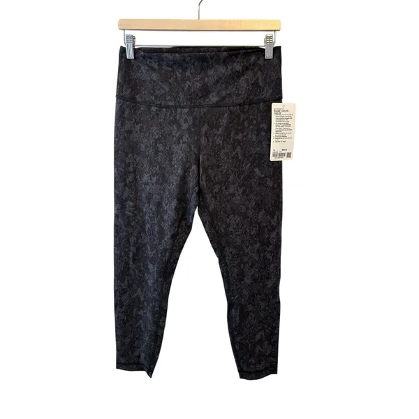 Lululemon Wunder Train High-Rise Tight 25" 12 NWT Hideaway Camo Deep Coal Multi - Image 7